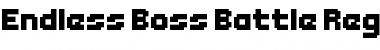 Download Endless Boss Battle Regular Font Title Preview
