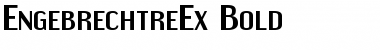 Download Engebrechtre Expanded Bold Font Title Preview