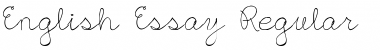 Download English Essay Regular Font Title Preview