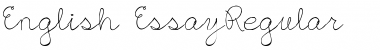 Download English Essay Regular Font Title Preview