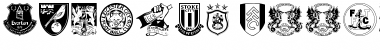 Download English Football Club Badges Regular Font Title Preview