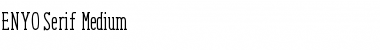 Download ENYO Serif Medium Medium Font Title Preview