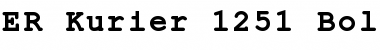 Download ER Kurier 1251 Bold Font Title Preview