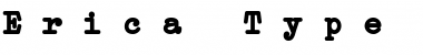 Download Erica Type Bold Italic Font Title Preview