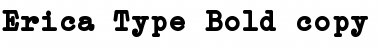 Download Erica Type Bold Font Title Preview