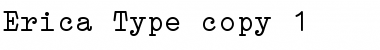 Download Erica Type Regular Font Title Preview