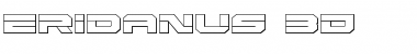 Download Eridanus 3D Regular Font Title Preview