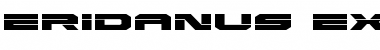 Download Eridanus Expanded Expanded Font Title Preview