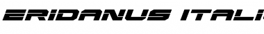 Download Eridanus Italic Italic Font Title Preview