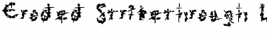 Download Eroded Strikethrough Lines Regular Font Title Preview