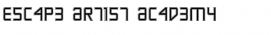 Download Escape Artist Academy Regular Font Title Preview