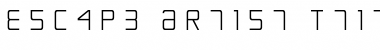 Download Escape Artist Ttitle Regular Font Title Preview