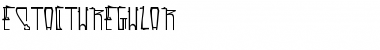 Download Estactu Estactu Font Title Preview