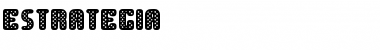 Download Estrategia Regular Font Title Preview