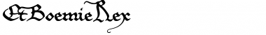 Download EtBoemieRex Regular Font Title Preview