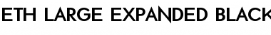 Download ETH Large Expanded Black Font Title Preview