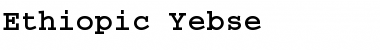 Download Ethiopic Yebse Regular Font Title Preview