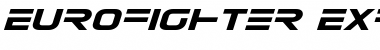Download Eurofighter Expanded Italic Expanded Italic Font Title Preview
