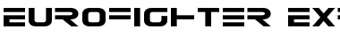 Download Eurofighter Expanded Expanded Font Title Preview