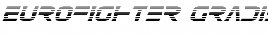 Download Eurofighter Gradient Italic Italic Font Title Preview