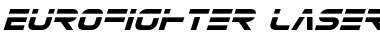Download Eurofighter Laser Italic Italic Font Title Preview