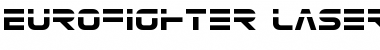 Download Eurofighter Laser Regular Font Title Preview