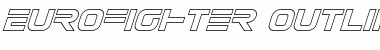 Download Eurofighter Outline Italic Outline Italic Font Title Preview