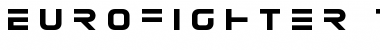 Download Eurofighter Title Regular Font Title Preview