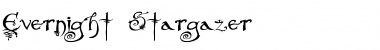 Download Evernight-Stargazer Regular Font Title Preview