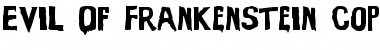 Download Evil Of Frankenstein Regular Font Title Preview