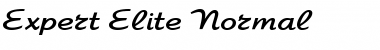 Download Expert-Elite Normal Font Title Preview