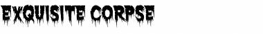 Download Exquisite Corpse Regular Font Title Preview