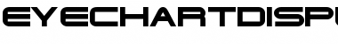 Download EyechartDisplayCapsSSi Regular Font Title Preview