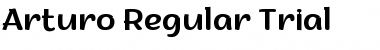 Download Arturo Trial Regular Font Title Preview