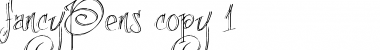 Download fancyPens Regular Font Title Preview