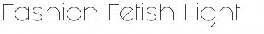 Download Fashion Fetish Light Font
