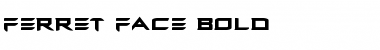 Download Ferret Face Bold Bold Font Title Preview