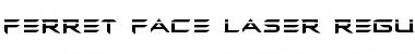 Download Ferret Face Laser Regular Font Title Preview