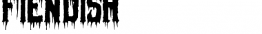 Download Fiendish Regular Font Title Preview