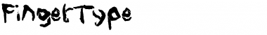 Download Finger Type Regular Font Title Preview