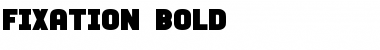 Download Fixation Bold Font Title Preview