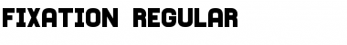 Download Fixation Regular Font Title Preview