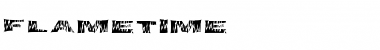 Download FlameTime Regular Font Title Preview