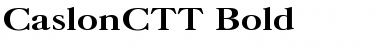 Download CaslonC Bold Font Title Preview