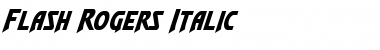 Download Flash Rogers Italic Italic Font Title Preview