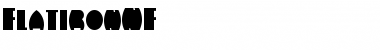 Download Flatiron NF Regular Font Title Preview