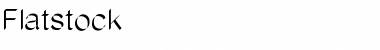 Download Flatstock Medium Font Title Preview