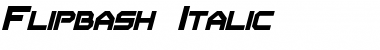 Download Flipbash Italic Font Title Preview