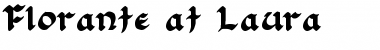 Download Florante at Laura Regular Font Title Preview