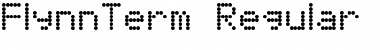 Download FlynnTerm Regular Font Title Preview